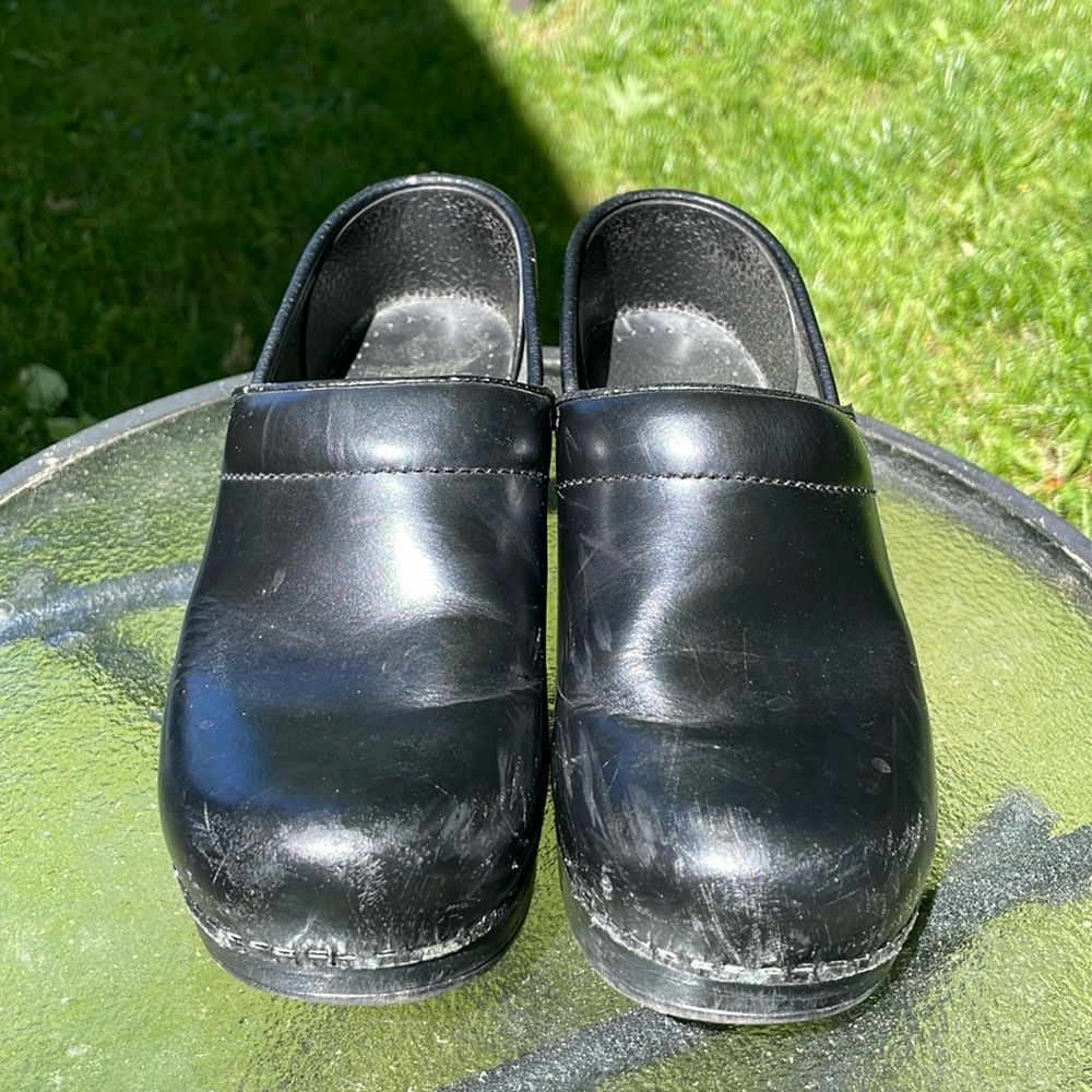 Dansko Black Clogs
